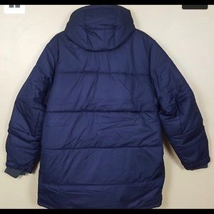 NIKE STORM-FIT WINTER PARKA JACKET  NAVY BLUE